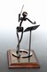 Orchestra Conductor W/Base Metal Sculpture
