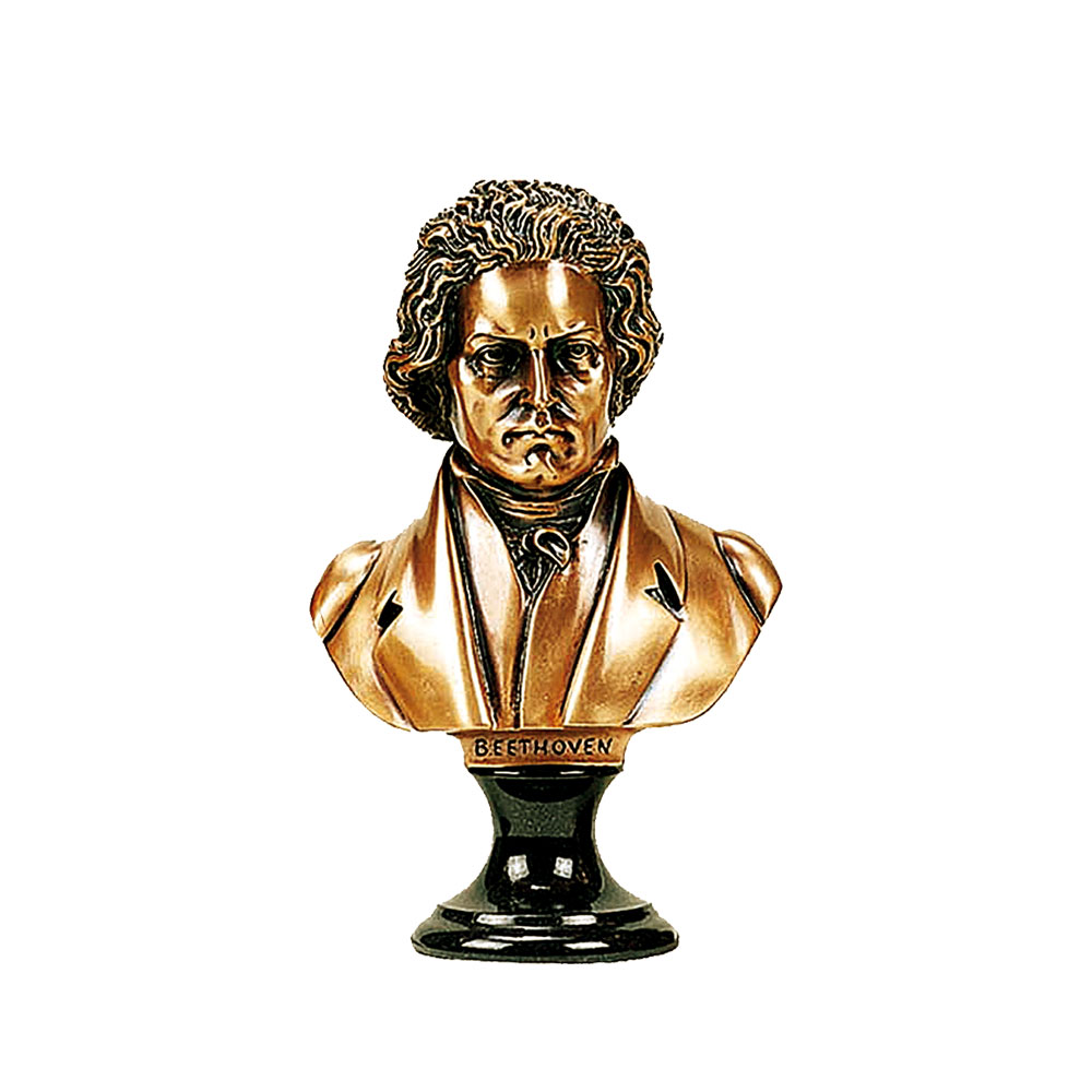 26.5" Ludwig Van Beethoven Bust Sculpture Statue - Famous Musical Composer | Home Decor
