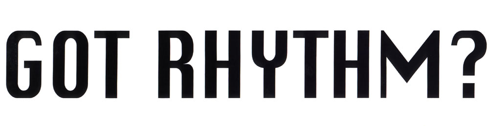Buy Got Rhythmn Window Sticker | Music Gift | Music Bumper Sticker