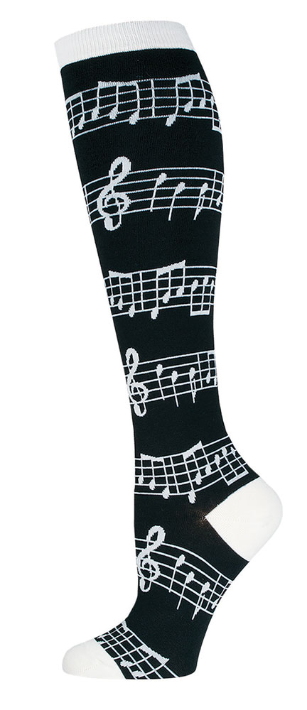 Buy Womens Music Sock | Music Apparel | Music Clothes | Music Socks