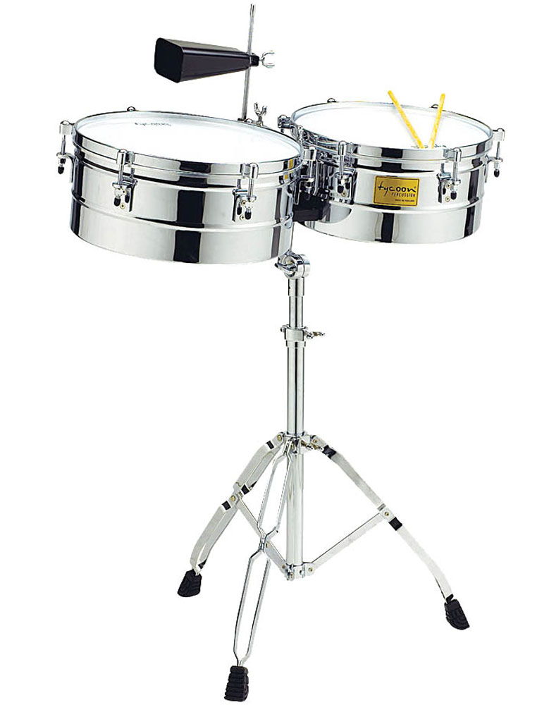 Buy Chrome Shell Timbales 13 and 14 Inch | Music Instruments | Timbales