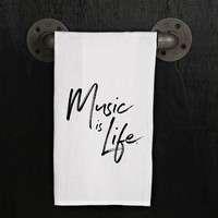 Music Is Life Towel
