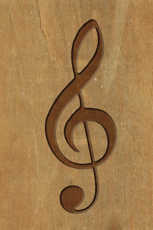 Treble Clef Magnet