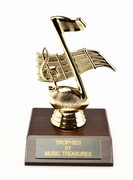 Create and personalize music awards for your students. Have someone in your family you want to give a music medal to show your appreciation?  Need a trophy with custom engraving?  Look through the music awards sections to find the trophy.