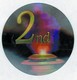 2nd Place Mylar Medallion