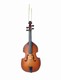 Upright Bass Christmas Ornament