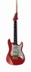 Red Electric Guitar Christmas Ornament