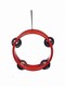 Red Tambourine Christmas Ornament