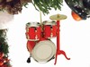 Red Drum Set Christmas Ornament