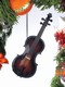 Fiddle Christmas Ornament