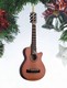 Brown String Guitar Christmas Ornament